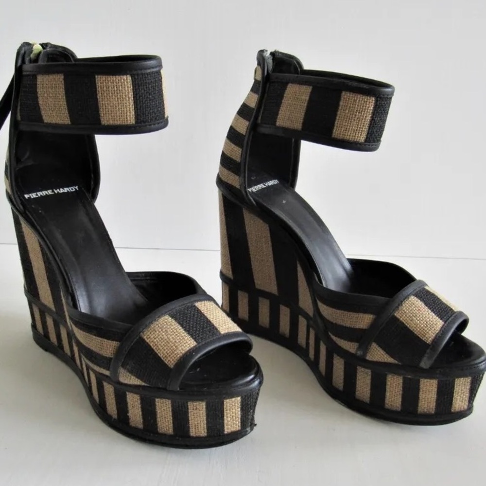 Pierre Hardy wedged sandals